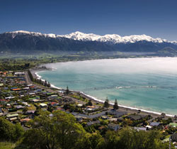 Sistemazione in hotel nella penisola di Kaikoura